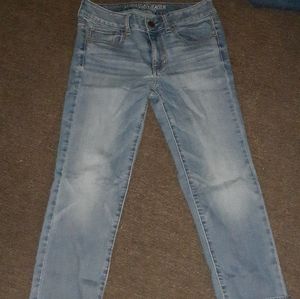 American eagle straight super stretch jeans